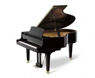 Piano de Cauda Kawai GL-20 Preto Baby Grand Piano