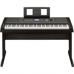 Piano Digital DGX-650B com Fonte Bivolt Preto YAMAHA