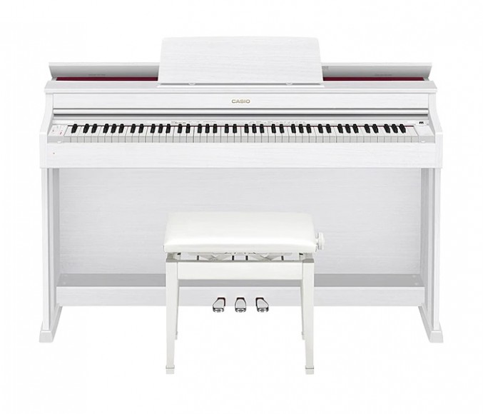 PIANO DIGITAL CASIO CELVIANO AP470 WE BRANCO