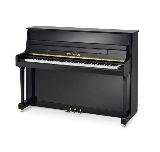 Piano Vertical Fritz Dobbert FD110 Preto