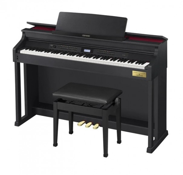 PIANO DIGITAL CASIO CELVIANO C. BECHSTEIN AP 700 BK PRETO