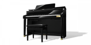 Piano Híbrido CASIO Celviano C.Bechstein GP510BP Preto Polido